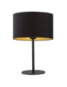 Argon KARIN 1 fl. table lamp 1x15W (max) black with gold center black structure 4342