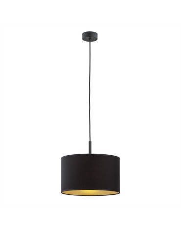 Argon KARIN pendant lamp 1 pł. 1x15W (max) black with gold center black structure 4341