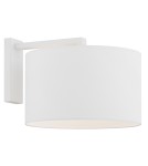 Wall lamps with lampshade - Argon KARIN wall lamp 1 pł. 1x15W (max) white white structure 4294 - product 1