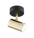 Adjustable wall lamps - Argon LAGOS wall lamp 1 pł. 1x5W (max) brass black structure 4208 - product 1