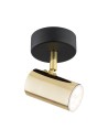 Argon LAGOS wall lamp 1 pł. 1x5W (max) brass black structure 4208