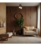 Adjustable wall lamps - Argon LAGOS wall lamp 1 pł. 1x5W (max) brass black structure 4208 - product 2