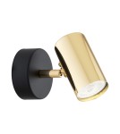 Adjustable wall lamps - Argon LAGOS wall lamp 1 pł. 1x5W (max) brass black structure 4208 - product 4