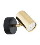 Adjustable wall lamps - Argon LAGOS wall lamp 1 pł. 1x5W (max) brass black structure 4208 - product 5