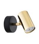 Adjustable wall lamps - Argon LAGOS wall lamp 1 pł. 1x5W (max) brass black structure 4208 - product 6