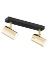 Argon LAGOS plafond 2 fl. 2x5W (max) brass black structure 889