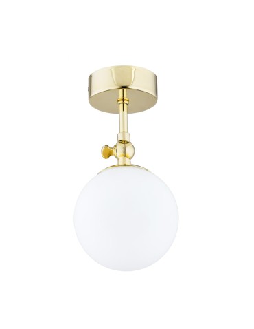 Argon LATINA wall lamp 1 pł. 1x7W (max) brass IP44 opal mat 4001