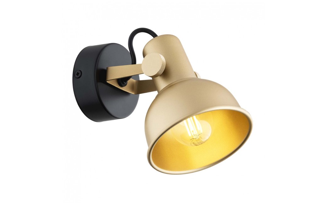 Argon LENORA kinkiet / plafon 1 pł. 1x7W (max) złoty czarny 8248