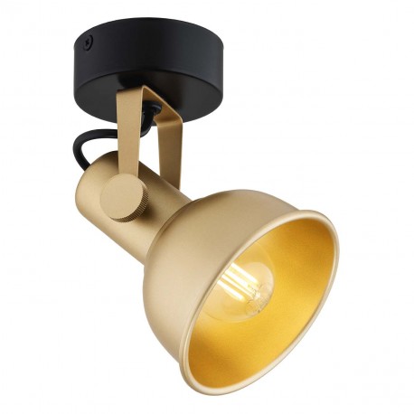 Argon LENORA kinkiet / plafon 1 pł. 1x7W (max) złoty czarny 8248