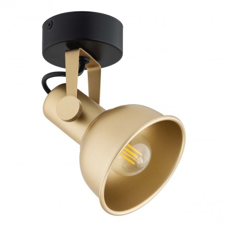 Argon LENORA kinkiet / plafon 1 pł. 1x7W (max) złoty czarny 8248
