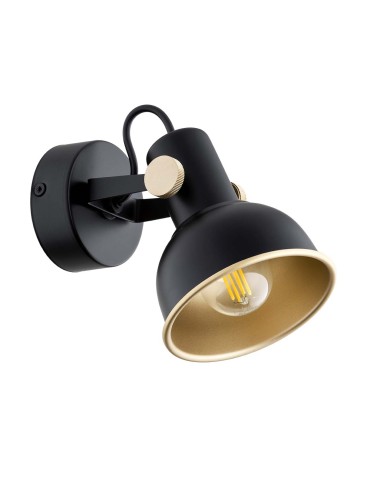 Argon LENORA kinkiet / plafon 1 pł. 1x7W (max) czarny złoty 8246 - produkt 2