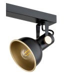 Spotlight ceiling lamps - Argon LENORA plafond 4 fl. 4x7W (max) black gold 1799 - product 4