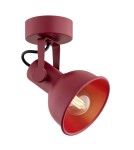 Red wall lamps - Argon LENORA wall lamp / plafond 1 pł. 1x7W (max) red 8298 - product 1