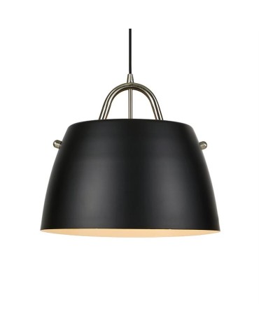 Markslojd SPIN Pendant 1L Black/Steel 107728