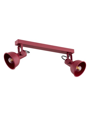 Argon LENORA plafon 2 pł. 2x7W (max) czerwony 7173 - produkt 2