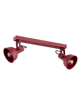 Argon LENORA plafon 2 pł. 2x7W (max) czerwony 7173 - produkt 2