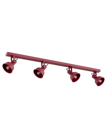 Argon LENORA plafon 4 pł. 4x7W (max) czerwony 1818 - produkt 2