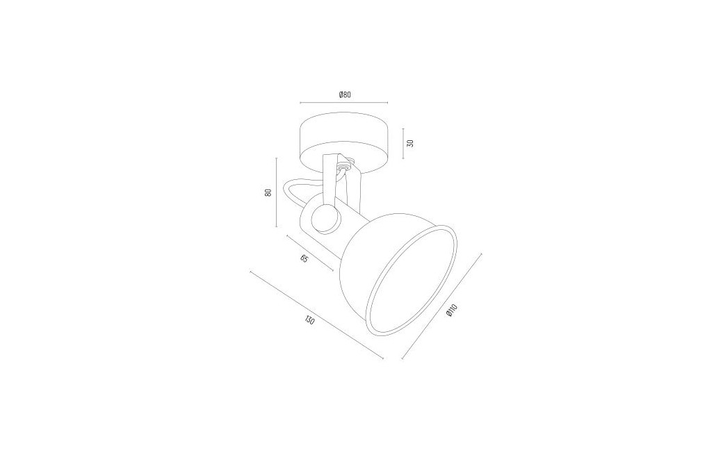 Argon LENORA kinkiet / plafon 1 pł. 1x7W (max) zielony 8299