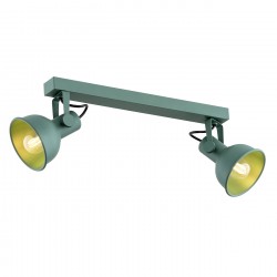 Argon LENORA plafon 2 pł. 2x7W (max) zielony 7174