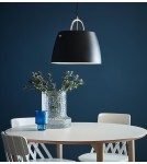 Pendant lamps - Markslojd SPIN Pendant 1L Black/Steel 107728 - product 3