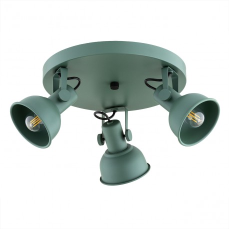 Argon LENORA plafon 3 pł. 3x7W (max) zielony 6265