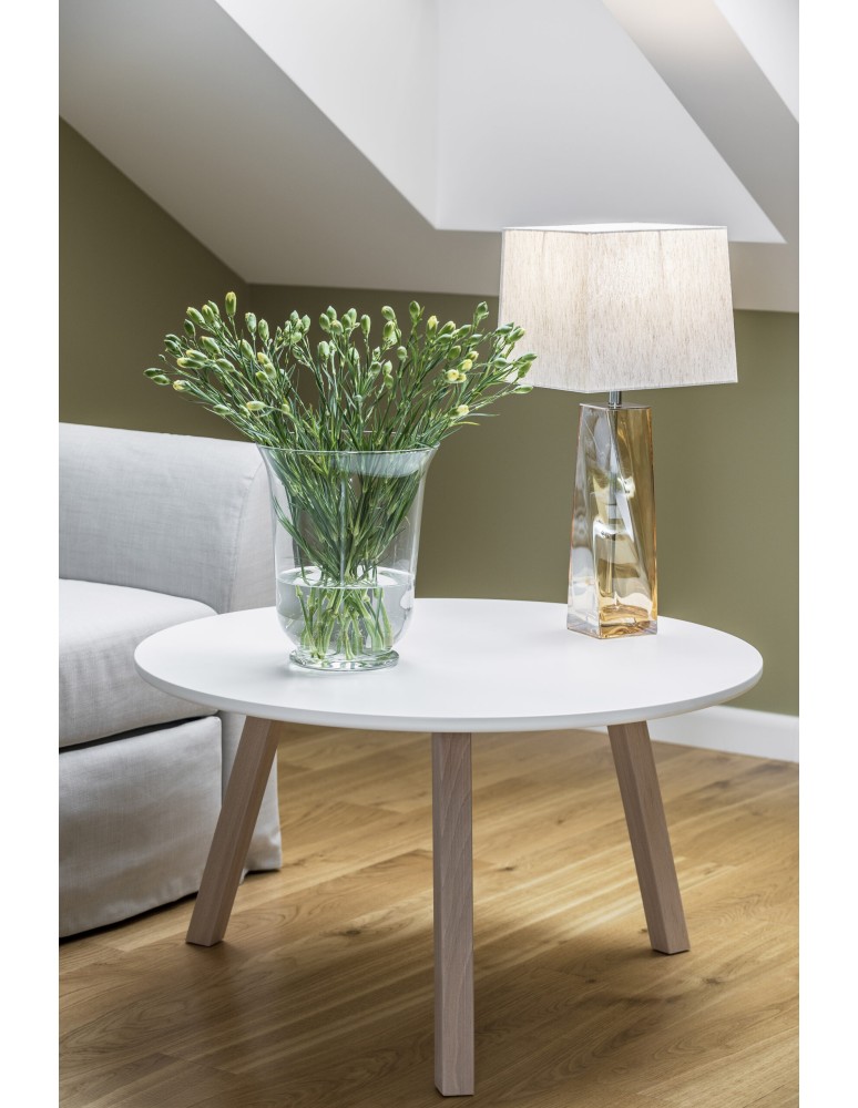 Argon LILLE lampa stołowa 1 pł. 1x15W (max) srebrny kolor lister miodowy 3840