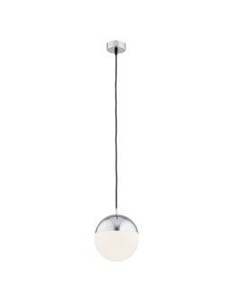 Argon LIVIA lampa wisząca 1 pł. większa 1x15W (max) opal mat IP44 chrom 4030