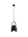Argon LOGAN pendant lamp 1 pł. 1x15W (max) black 8281