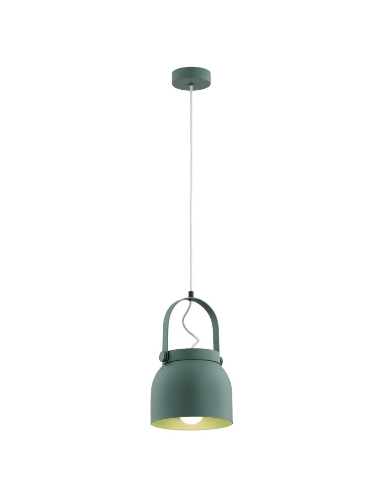 Industrial pendant lamps - Argon LOGAN pendant lamp 1 pł. 1x15W (max) green 8283 - product kolory-swiatla.pl 1