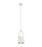 Industrial pendant lamps - Argon LOGAN pendant lamp 1 fl., smaller 1x15W (max) cream white 8290 - product 2