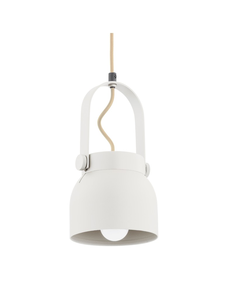 Industrial pendant lamps - Argon LOGAN pendant lamp 1 fl., smaller 1x15W (max) cream white 8290 - product kolory-swiatla.pl 3