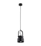 Industrial pendant lamps - Argon LOGAN pendant lamp 1 fl., smaller 1x15W (max) black 8291 - product 2