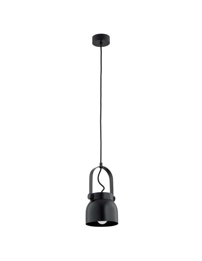 Industrial pendant lamps - Argon LOGAN pendant lamp 1 fl., smaller 1x15W (max) black 8291 - product kolory-swiatla.pl 2