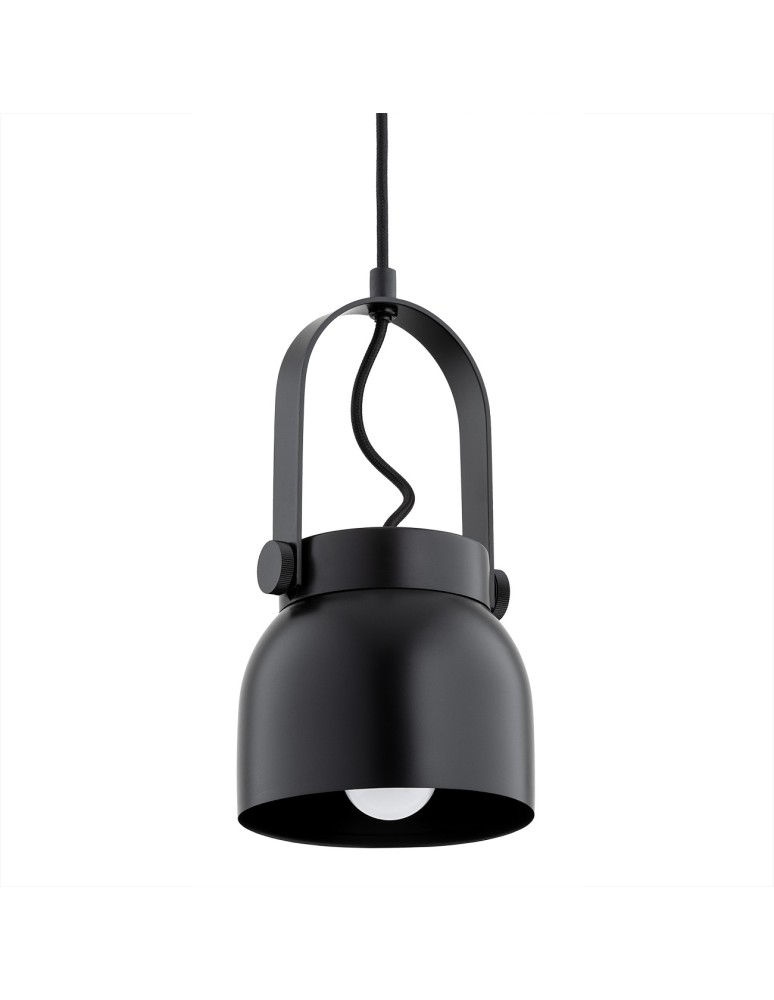 Industrial pendant lamps - Argon LOGAN pendant lamp 1 fl., smaller 1x15W (max) black 8291 - product kolory-swiatla.pl 3