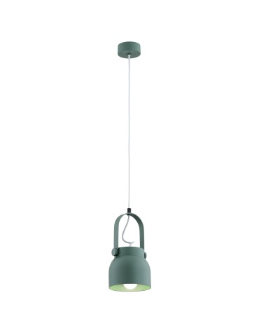 Argon LOGAN pendant lamp 1 fl., smaller 1x15W (max) green 8293