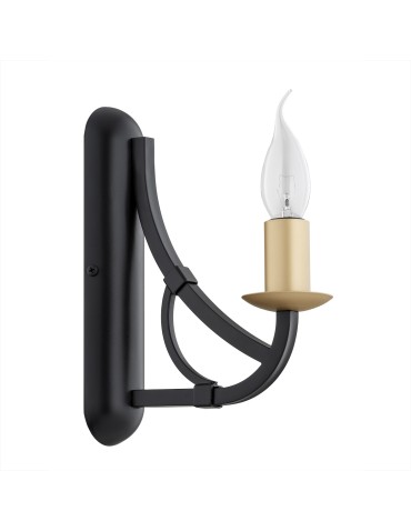 Argon LORENZO wall lamp 1 pł. 1x7W (max) black gold 8355 - product 2