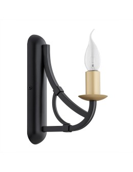 Argon LORENZO kinkiet 1 pł. 1x7W (max) czarny złoty 8355 - produkt 2