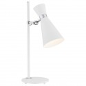 Argon LUKKA lampa biurkowa 1 pł. 1x15W (max) biały struktura elementy chromowane 3890