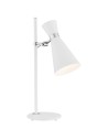 Argon LUKKA lampa biurkowa 1 pł. 1x15W (max) biały struktura elementy chromowane 3890