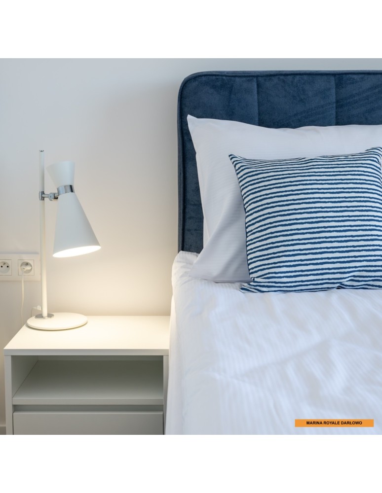 Desk lamps - Argon LUKKA 1-fl. desk lamp 1x15W (max) white structure chrome elements 3890 - product kolory-swiatla.pl 2