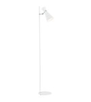 Floor lamps for reading - Argon LUKKA floor lamp 1 pł. 1x15W (max) white structure chrome elements 3891 - product 1