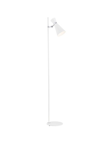 Argon LUKKA floor lamp 1 pł. 1x15W (max) white structure chrome elements 3891