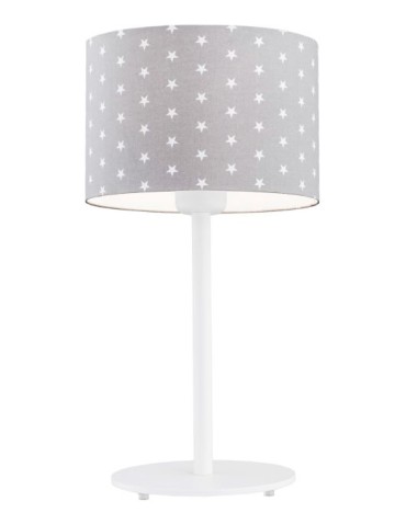 Argon MAGIC 1-fl. table lamp 1x15W (max) gray with white stars white structure 4126
