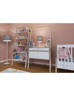 Argon MAGIC lampa podłogowa 1 pł. 1x15W (max) szary w białe gwiazdki biały struktura 4130 - produkt 2