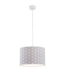 Lamps for childrens room - Argon MAGIC pendant lamp 1 pł. 1x15W (max) gray with white stars chrome elements 4134 - product 1