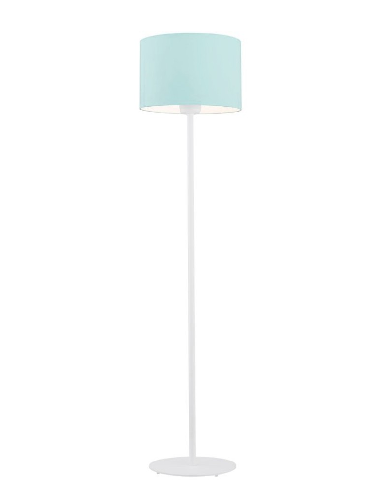 Floor lamps with lampshade - Argon MAGIC 1-fl. floor lamp 1x15W (max) mint white structure 4131 - product kolory-swiatla.pl 1