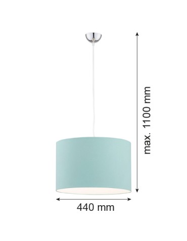 Argon MAGIC pendant lamp 1 pł. 1x15W (max) mint chrome elements 4135 - product 2