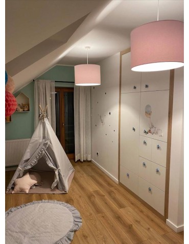 Argon MAGIC pendant lamp 1 pł. 1x15W (max) pink chrome elements 4136 - product 2