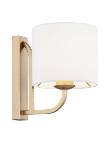 Argon MARANELLO wall lamp 1 pł. 1x15W (max) white old gold 8356