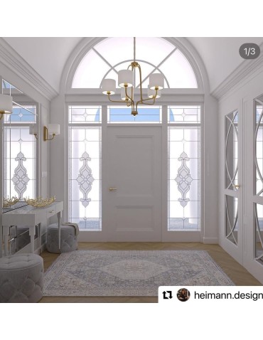 Argon MARANELLO żyrandol 5 pł. 5x15W (max) biały stare złoto 2172 - produkt 2